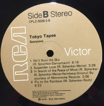 Scorpions – Tokyo Tapes (Used vinyl)