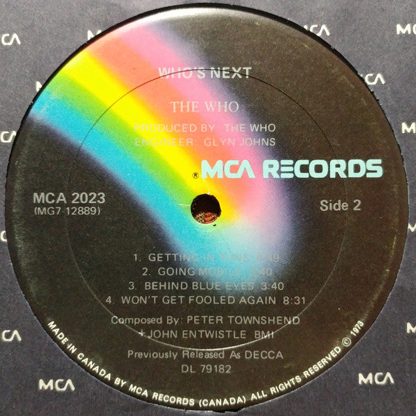The Who – Who's Next (Used vinyl)