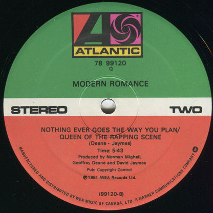 Modern Romance – Best Years Of Our Lives (Used vinyl)