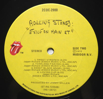 The Rolling Stones – Exile On Main St. (Used vinyl)