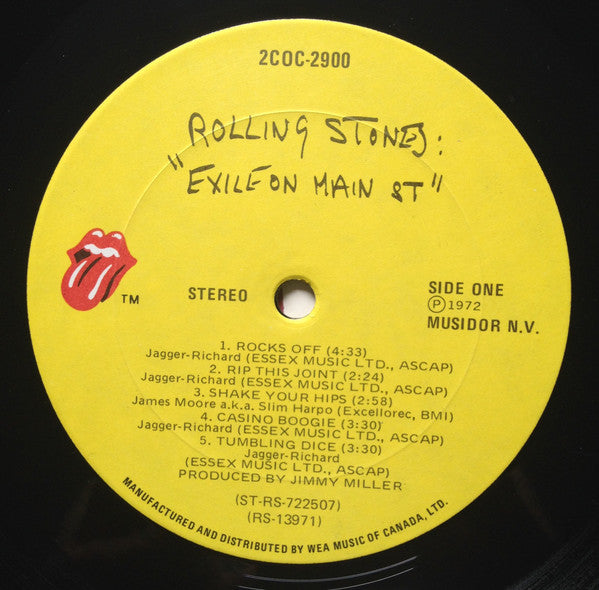 The Rolling Stones – Exile On Main St. (Used vinyl)
