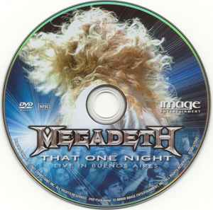 Megadeth – That One Night: Live In Buenos Aires (Used DVD)