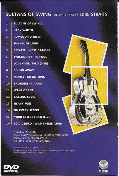 Dire Straits – Sultans Of Swing - The Very Best Of Dire Straits (Used DVD)