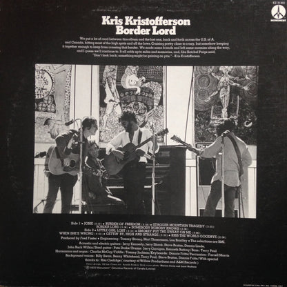 Kris Kristofferson – Border Lord (Used vinyl)