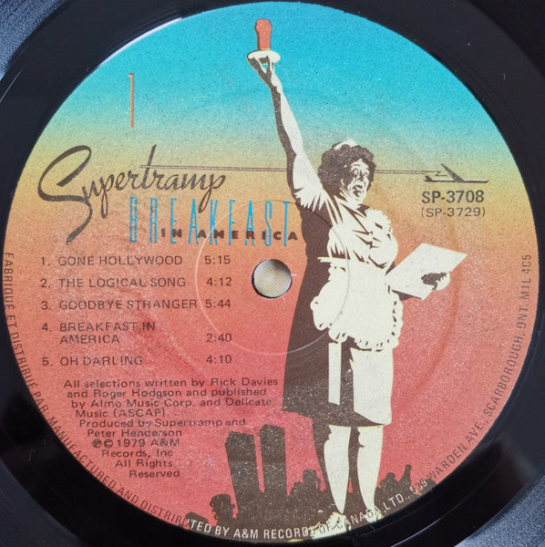 Supertramp – Breakfast In America (Used vinyl)