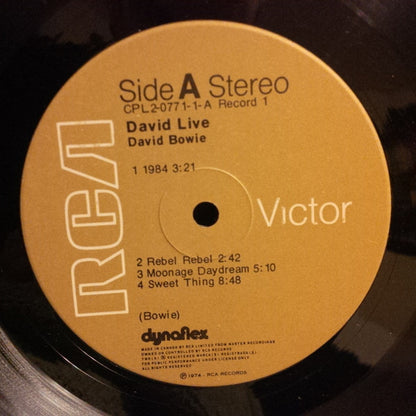 David Bowie – David Live (Used vinyl)
