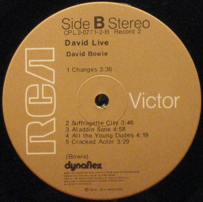 David Bowie – David Live (Used vinyl)