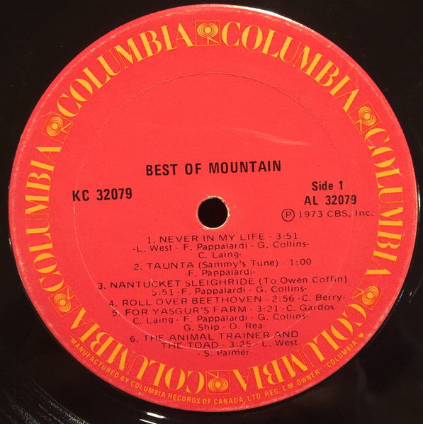 Mountain – The Best Of Mountain (Used vinyl)