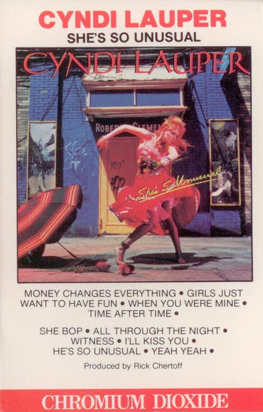 Cyndi Lauper – She's So Unusual (Used cassette)