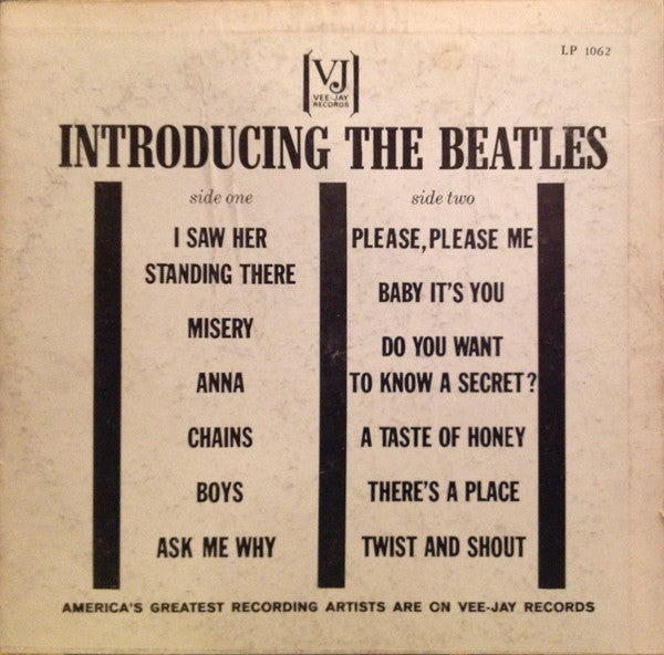 The Beatles – Introducing ... The Beatles (Englands No.1 Vocal Group) (Used vinyl)