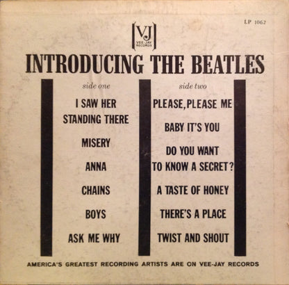 The Beatles – Introducing ... The Beatles (Englands No.1 Vocal Group) (Used vinyl)