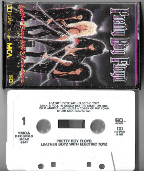 Pretty Boy Floyd – Leather Boyz With Electric Toyz (Used cassette)