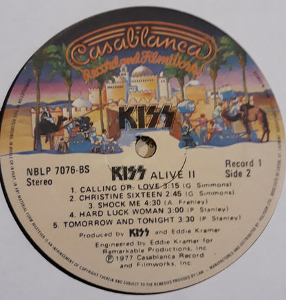 Kiss – Alive II (Used vinyl)