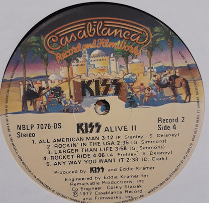 Kiss – Alive II (Used vinyl)