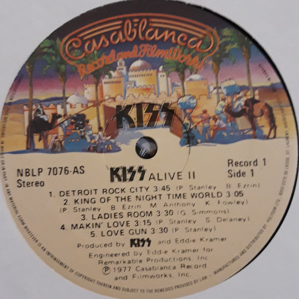 Kiss – Alive II (Used vinyl)