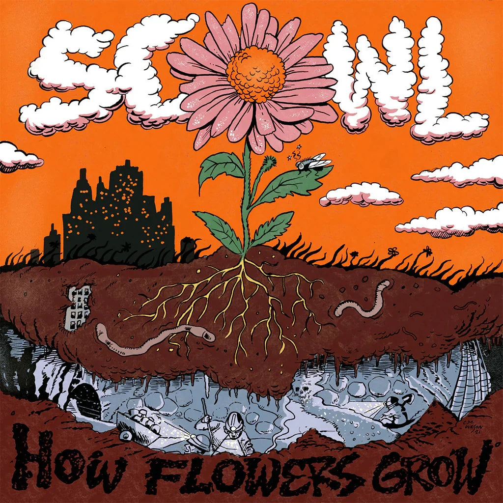 Scowl - How Flowers Grow (New Violet Glitter Vinyl)