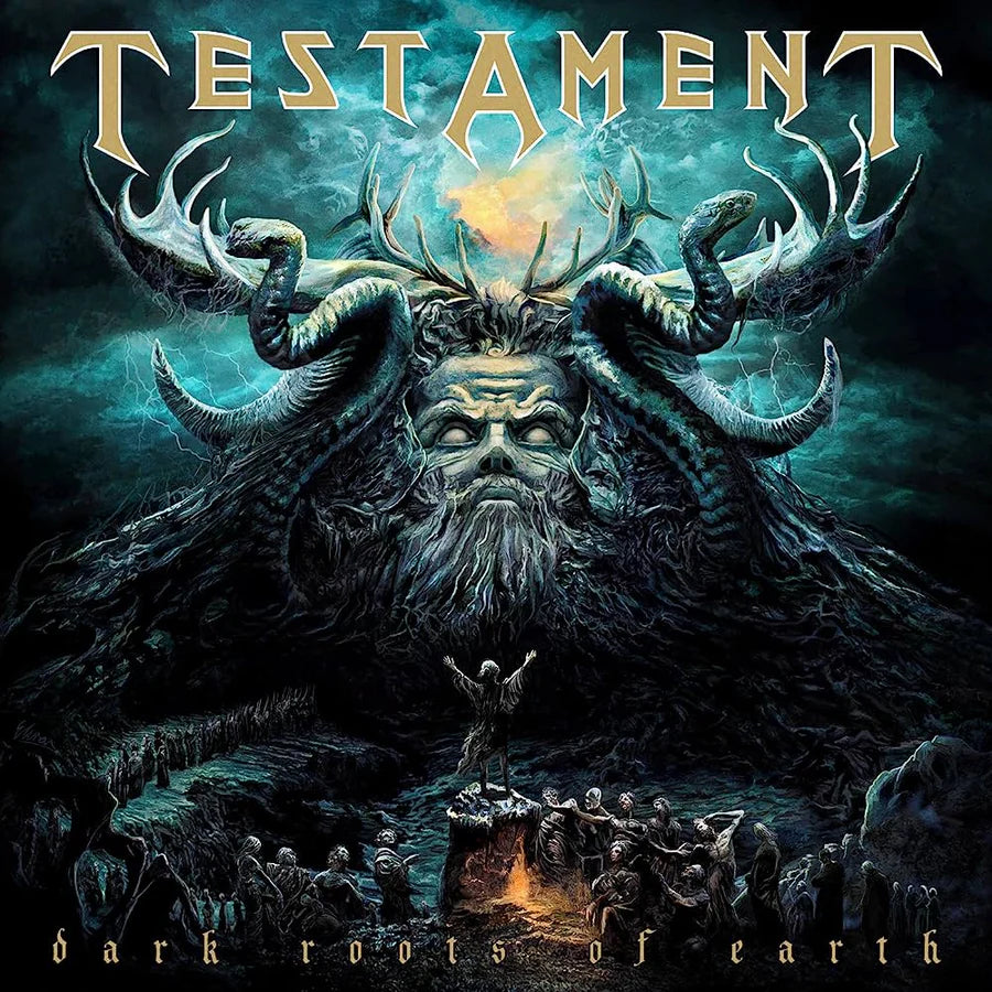 Testament - Dark Roots Of Earth (Limited New Vinyl) (Gold & Green splatter)