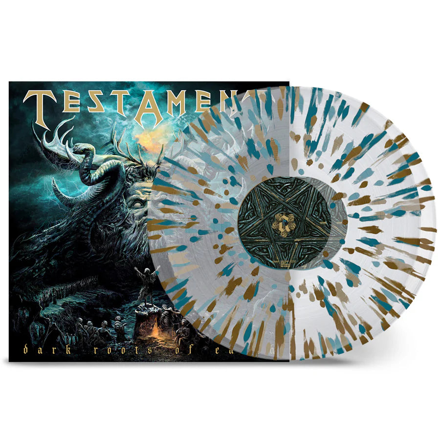 Testament - Dark Roots Of Earth (Limited New Vinyl) (Gold & Green splatter)