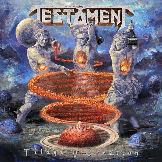 TESTAMENT · Titans of Creation (New Black Vinyl 2LP)