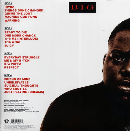 Notorious B.I.G. - Ready To Die (New vinyl - 2021 Edition)