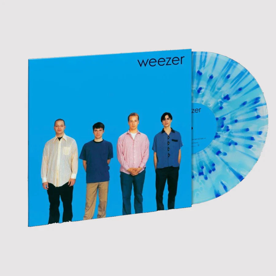 Weezer ‎– Weezer (Blue Album) (New Vinyl) (Limited Edition) (Ghostly Blue Splatter & Clear Vinyl)