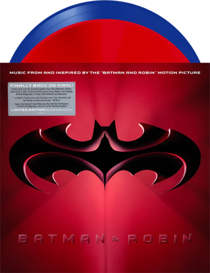 Batman & Robin soundtrack (One Red & One Blue Vinyl) (New vinyl)