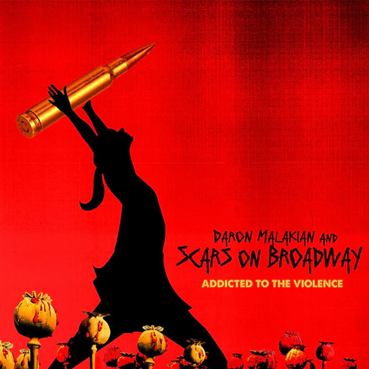 Daron Malakian And Scars On Broadway - Addicted To The Violence (Indie Exclusive New Transparent Red w/ Gold Splatter Vinyl