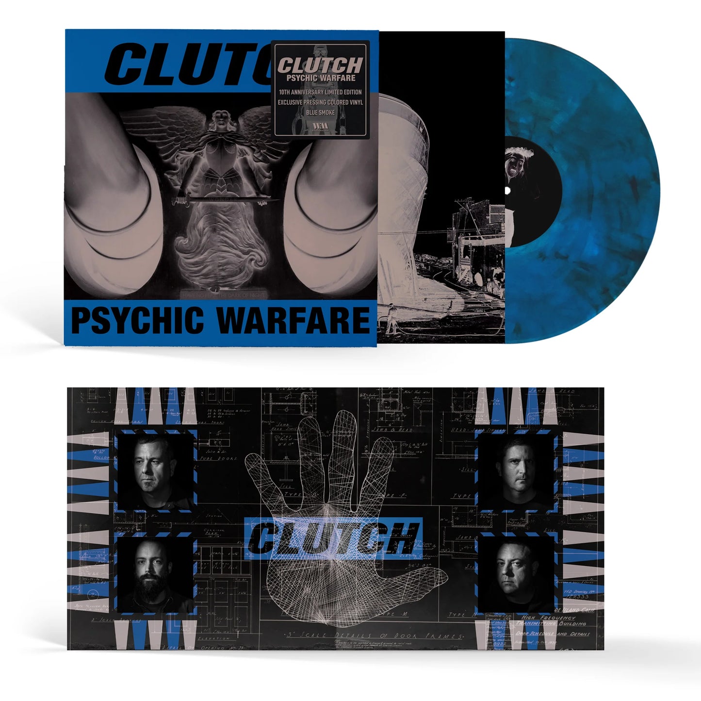 Clutch - Psychic Warfare (10th Anniversary Edition) (New Blue Smoke Vinyl)