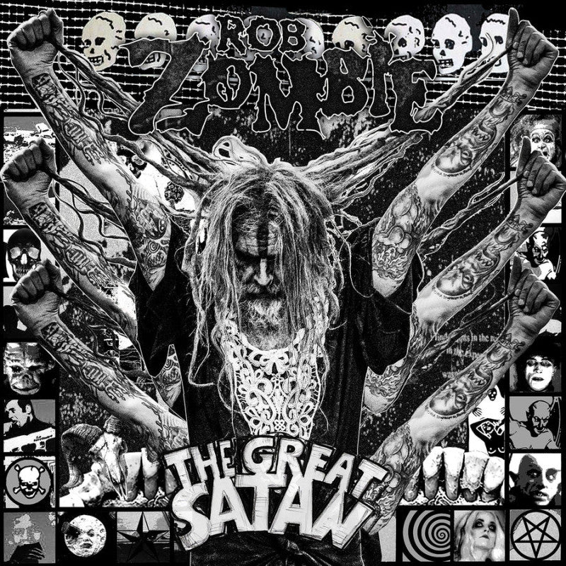 Rob Zombie - The Great Satan (New Indie Exclusive Black/White Swirl Vinyl)