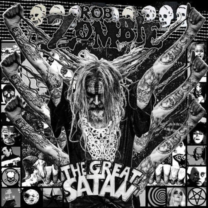 Rob Zombie - The Great Satan (New Indie Exclusive Black/White Swirl Vinyl)
