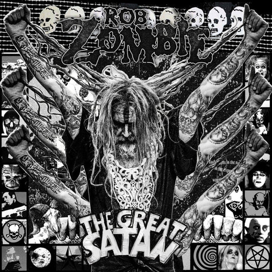 Rob Zombie - The Great Satan (New Indie Exclusive Black/White Swirl Vinyl)