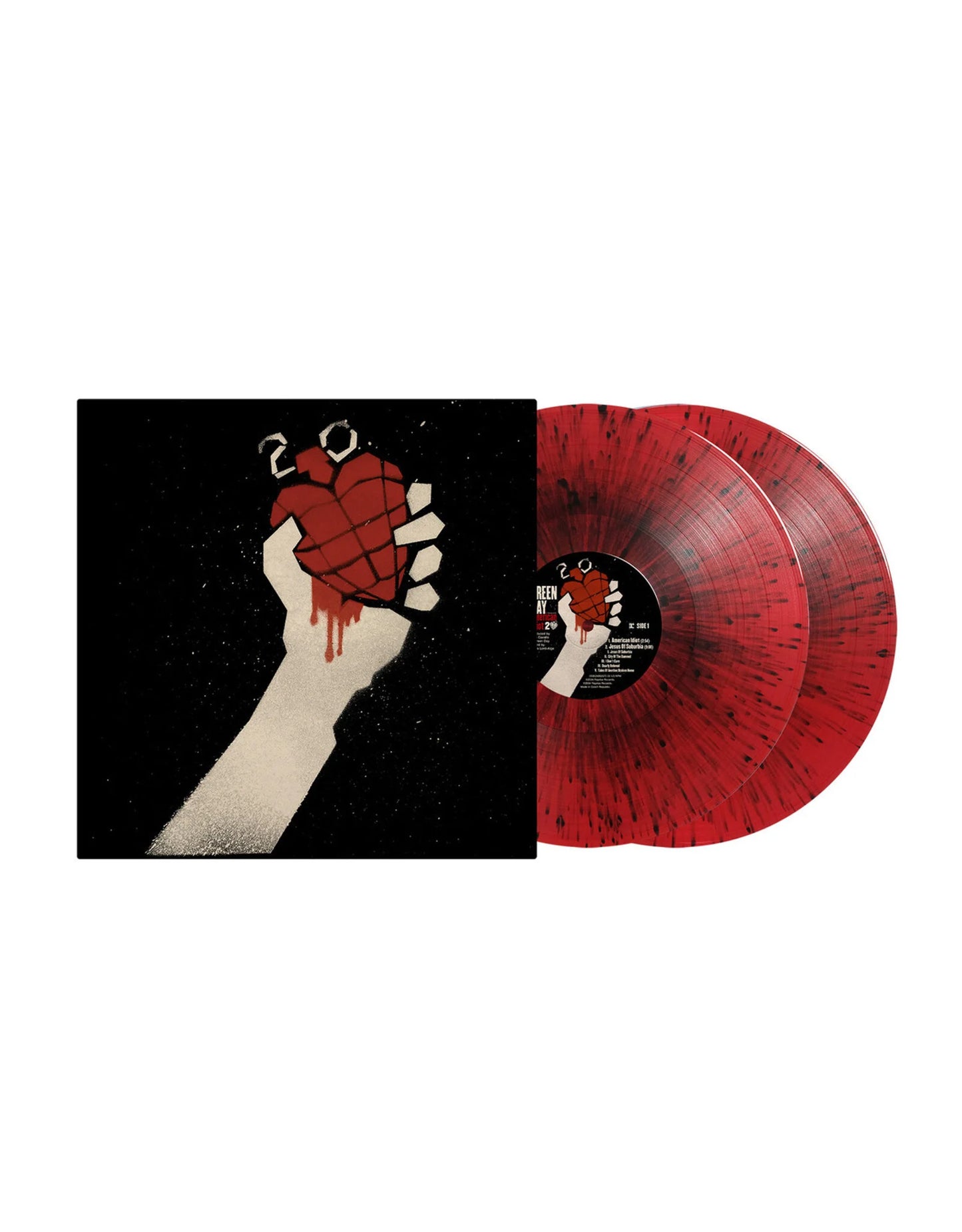 Green Day - American Idiot (20th Anniversary Super Deluxe Edition) (New Vinyl) (Red & Black splatter)