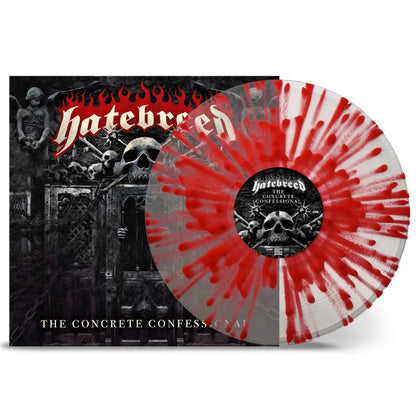 Hatebreed - The Concrete Confessional (Clear w/ Red Splatter New vinyl)