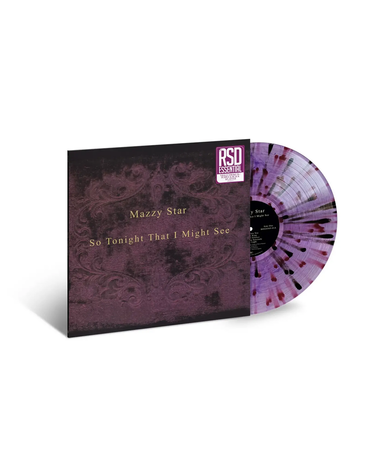 Mazzy Star – So Tonight I Might See (violet smoke w/ purple & black splatter) (New Vinyl)