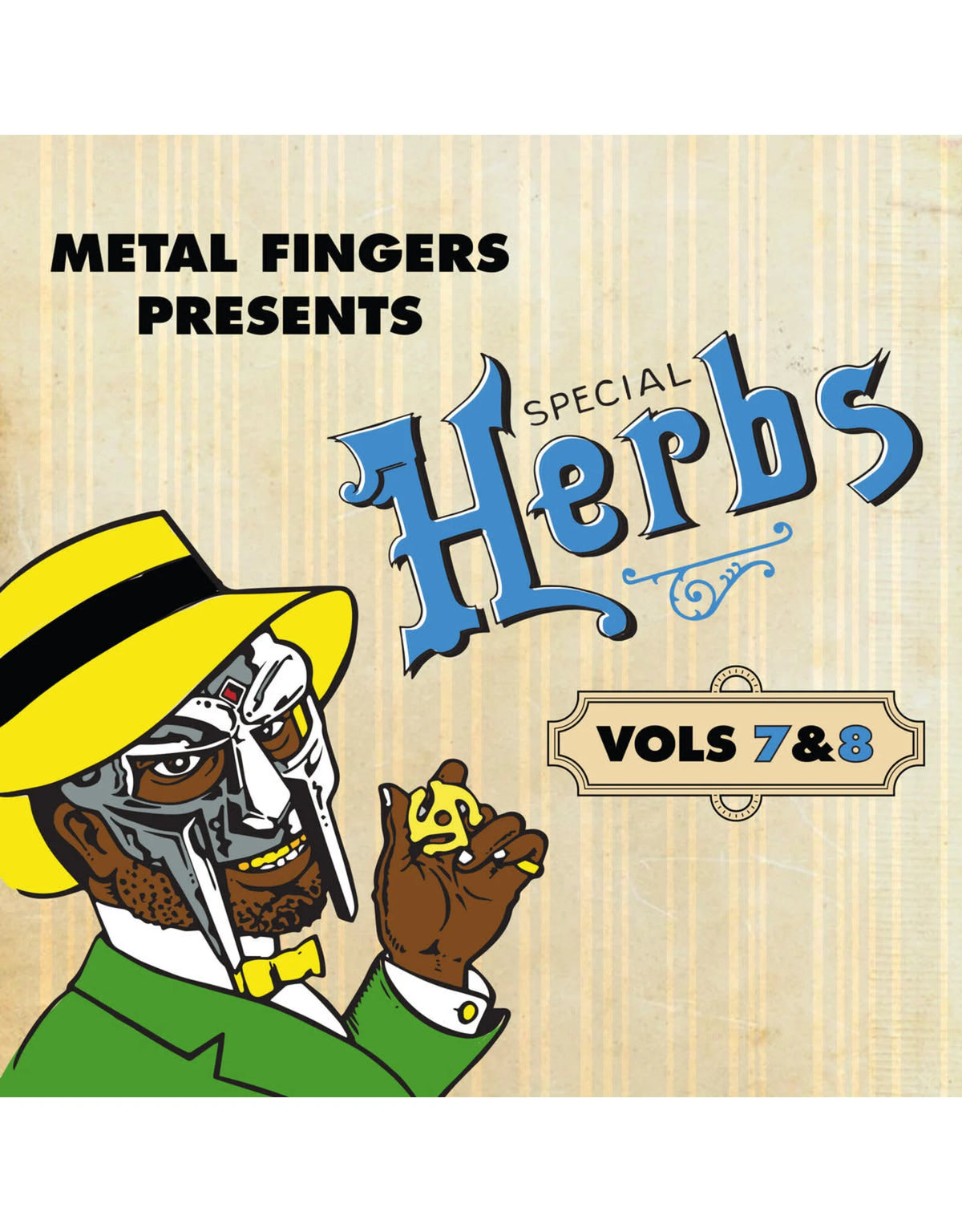 MF Doom - Metal Fingers Presents: Special Herbs Vol 7 & 8 (New Sky Blue Vinyl)