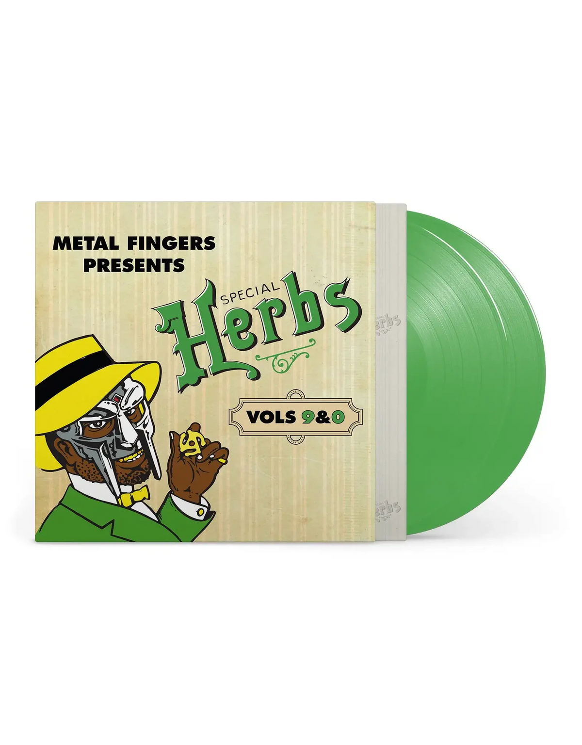 MF Doom - Metal Fingers Presents: Special Herbs Vol 9 & 0 (New Evergreen Vinyl)