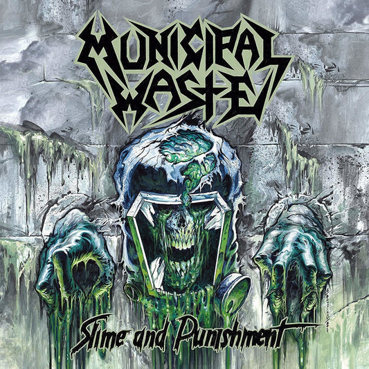 Municipal Waste - Slime And Punishment (New Limited Edition LP On Mint Green & Gray Swirl With Black Splatter Vinyl)