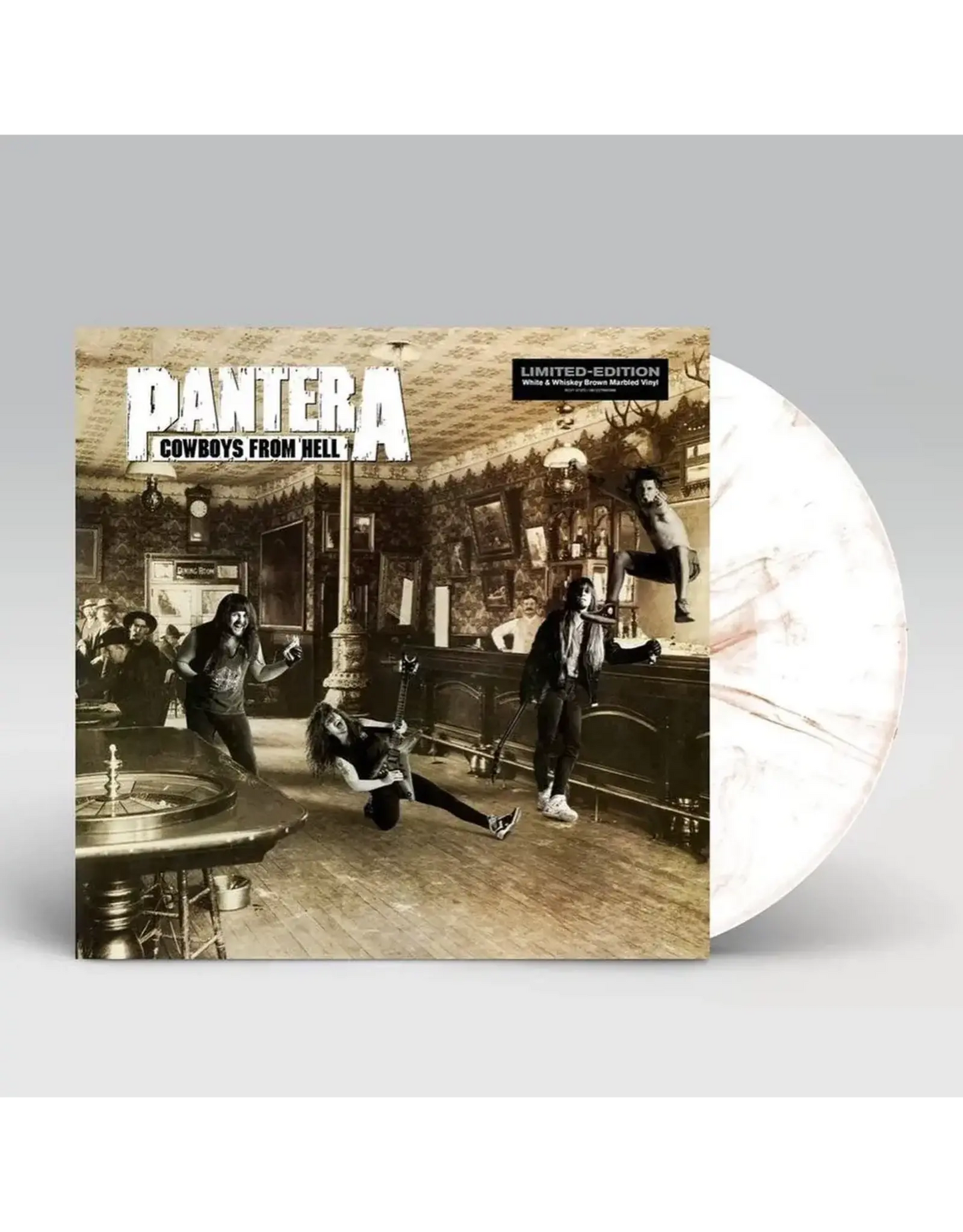 Pantera - Cowboys From Hell (White / Whiskey Brown Marbled) (New vinyl)