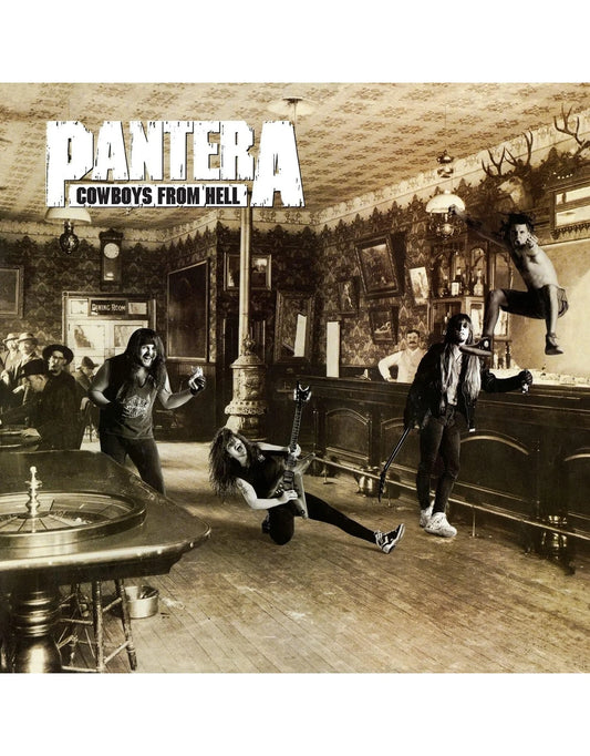 Pantera - Cowboys From Hell (White / Whiskey Brown Marbled) (New vinyl)