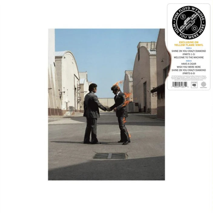 Pink Floyd – Wish You Were Here (Yellow Flame Vinyl) (New Vinyl)