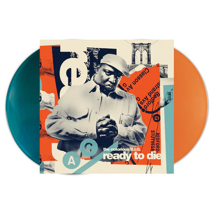The Notorious B.I.G. - Ready to Die 30th Anniversary Edition (Blue & Orange Vinyl) (New Vinyl)