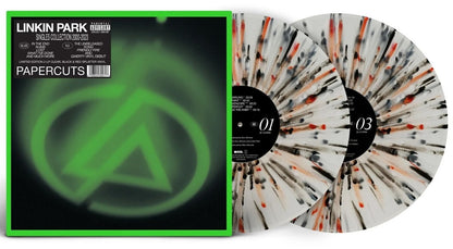 Linkin Park - Papercuts: The Singles Collection 2000-2023 (Ltd. Clear, Black & Red Splatter) (New Vinyl)