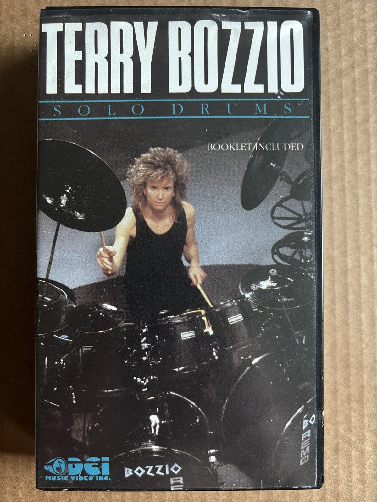 Terry Bozzio - Solo Drums (Used VHS) (Rare HTF Vintage DCI Music Videos)