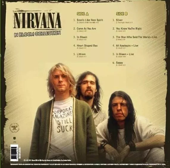 Nirvana - In Bloom Collection (Made in Argentina - Rare) (New vinyl)