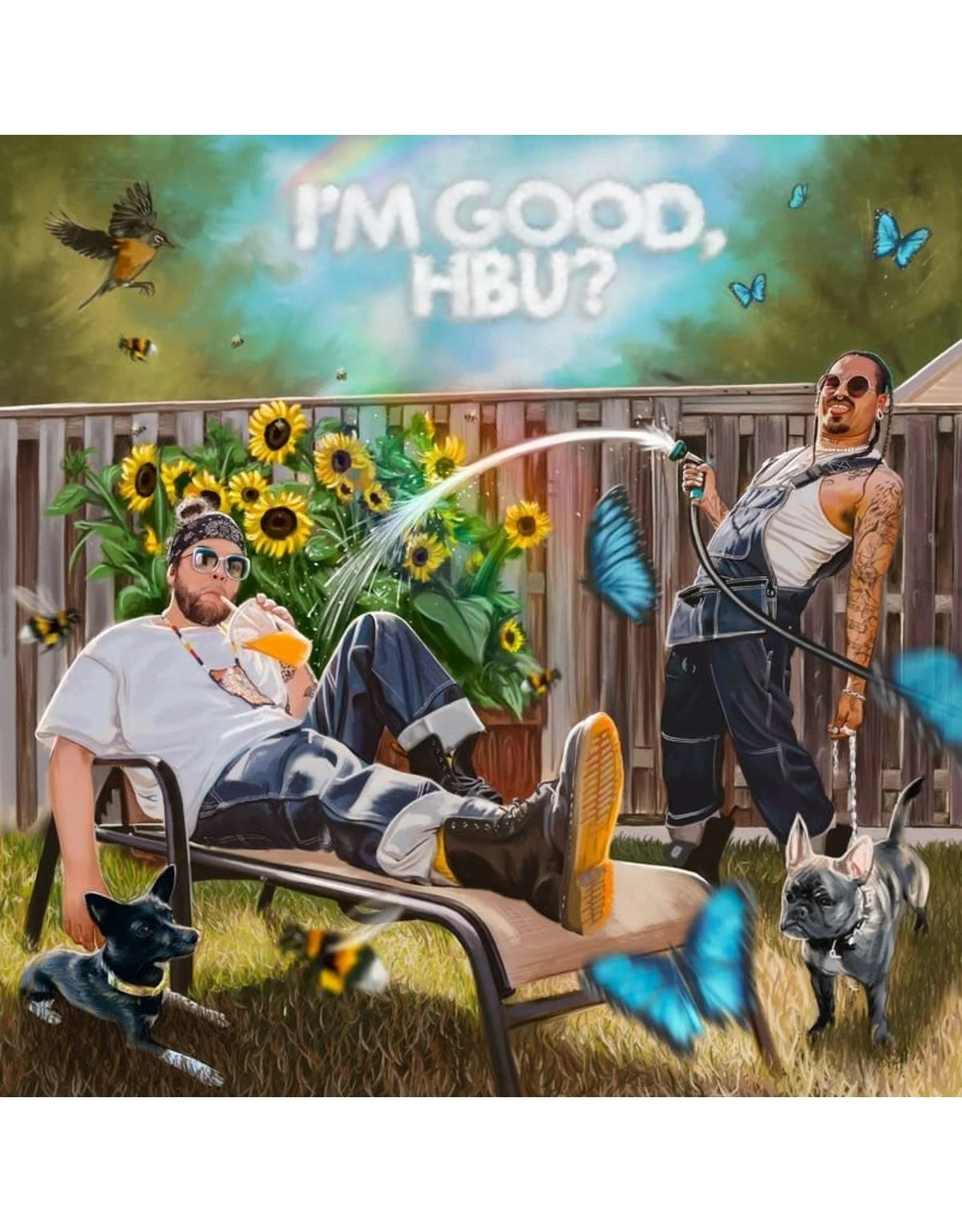 Snotty Nose Rez Kids - I'm Good, Hbu? LP (New Clear Blue Vinyl)