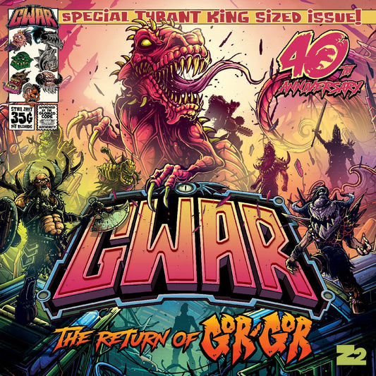 GWAR - The Return of Gor Gor (New Semi-Transparent purple Vinyl)